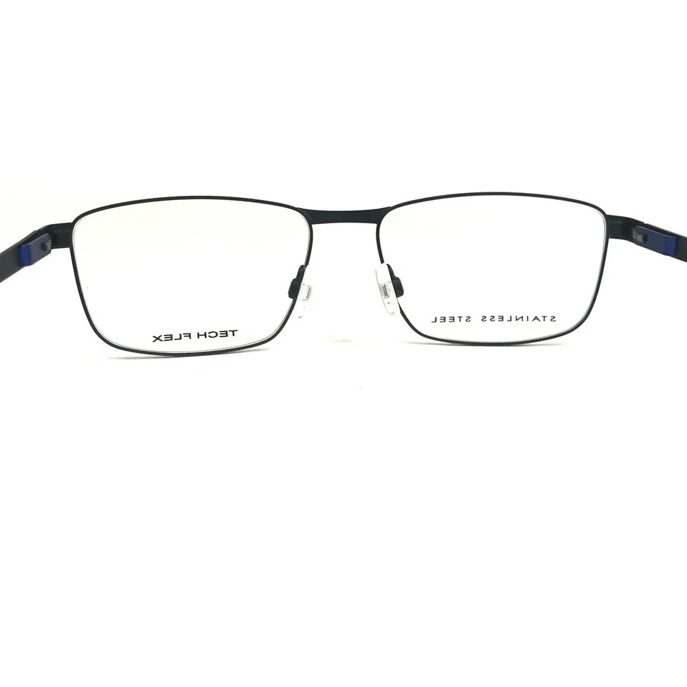 Tech Flex Eyeglasses Frames 30149S SP13 Gunmetal Gray Square Full Rim 54-16-145